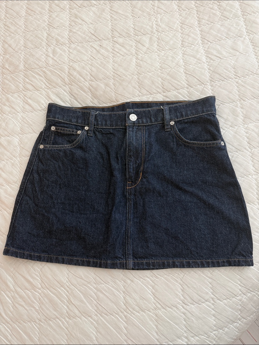 AYR The Tap Jean skirt Sz 28 - Picture 2 of 10